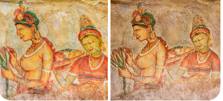 Sigiriya Sri Lanka, the ancient Lion Rock Fortress rising above lush green forests, featuring historic palace ruins and breathtaking panoramic views.